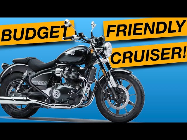 Royal Enfield SUPER METEOR 650 FIRST RIDE; The most BANG for your BUCK in the cruiser department!