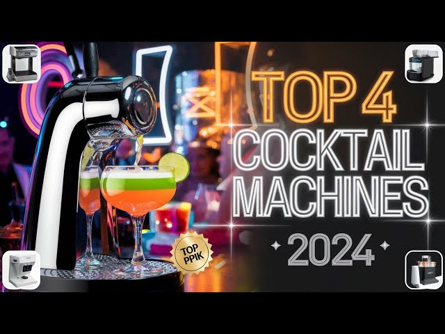 The 4 Best Cocktail Machines Review In 2024