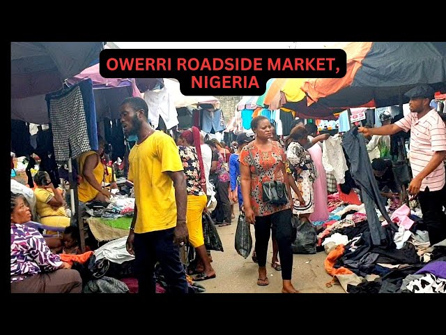 Inside Owerri's CRAZIEST Roadside Markets in Imo State Nigeria!