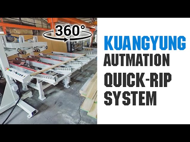 KuangYung Automated 2D Image Scanning System + Rip Saw - Quick Rip