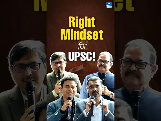 Champions Have the Right Mindset! | Farewell cum Motivation Session | NEXT IAS #lbsnaa #upsc #ias