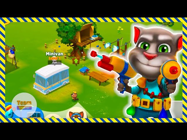 Play Game Talking Tom Camp - Team Game NT