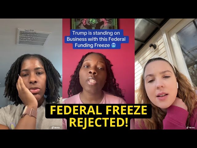 Trumps Spending Freeze Got People Scared ….