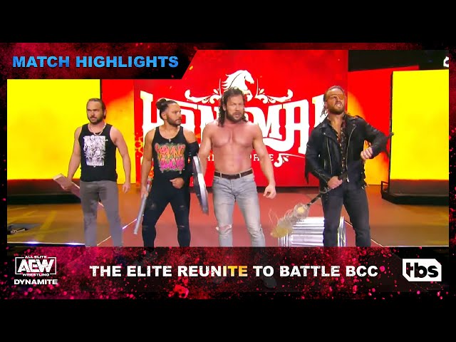 The Elite Reunite To Battle Blackpool Combat Club | AEW Dynamite | TBS