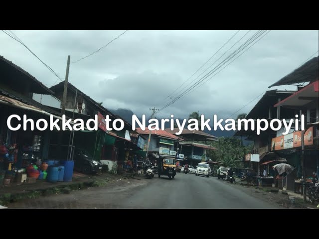 Driving from Chokkad to Nariyakkampoyil 4K | Kerala | India