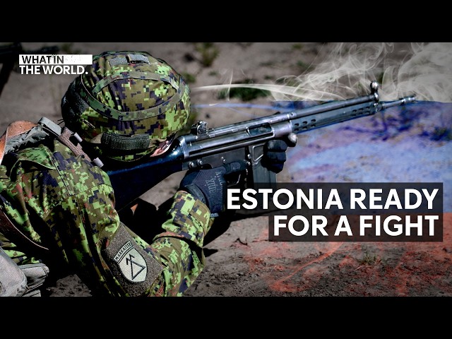 Estonia is training a new army for a Russia invasion