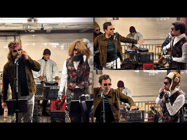 Bad Bunny and Jimmy Fallon Shock NYC with Surprise Subway Performance