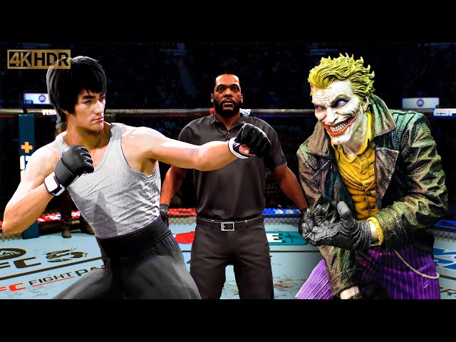 TRUE Bruce Lee vs. Evil Joke | EA Sports UFC 5