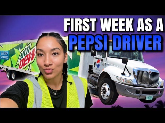 My 1st Week as a PEPSI TRUCK DRIVER!!! | CDL Truck Driver