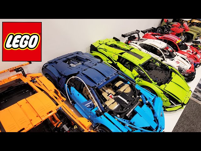 Massive LEGO TECHNIC Car Collection Overview!