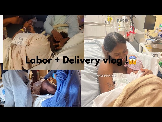 Labor & Delivery vlog || Come with me !