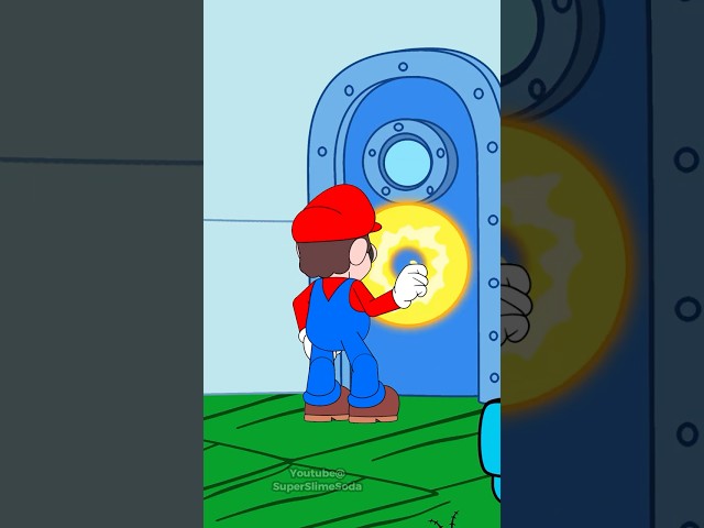 SUPER MARIO VISITS THE KRUSTY KRAB