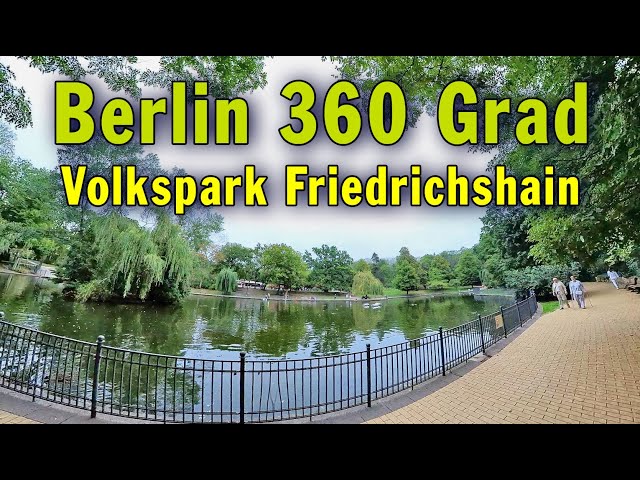 Berlin 360 Grad: Cruising mit dem Fahrrad durch den Volkspark Friedrichshain