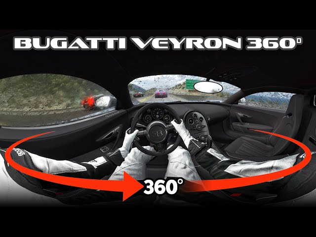 360° Bugatti Veyron at Pacific Coast Highway