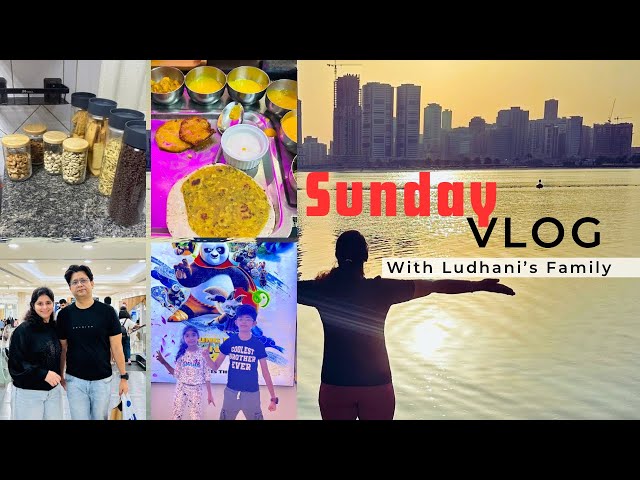 Sun ☀️ day vlog | Dal Pakwan banaya |Lulu shopping |movie time | Rasoi Ghar ki thali  😋