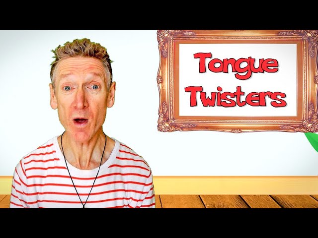 Tongue Twisters | Sing Along With Tony | Kids' Songs and Nursery Rhymes