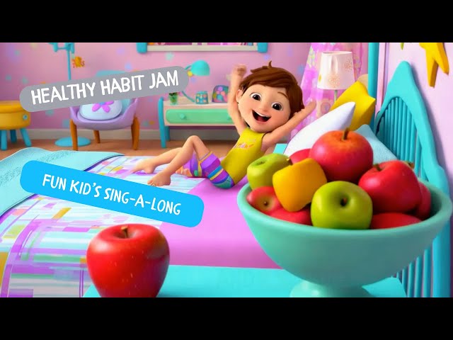 Healthy Habits Jam | Fun Song for Kids About Eating Healthy & Staying Active! 🍎🥦