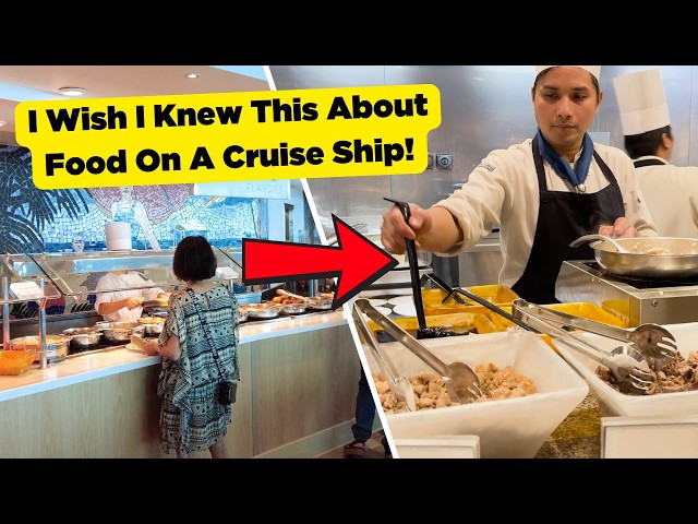 What I wish someone told me about food on a cruise