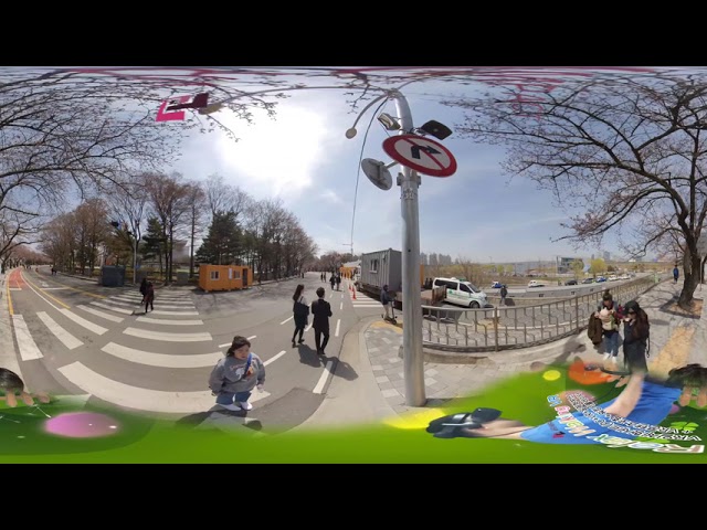 [360VR](90분) KOREA SEOUL - Yeouido 4K여의도 벚꽃축제(2019), 한국전통의 숲, 자전거도로&산책로, 문화의 마당, 자연생태의숲[VR영상촬영제작]