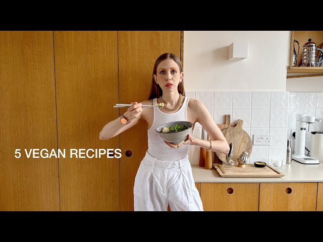 My 5 Favourite Vegan Foods (with recipes!) – healthy