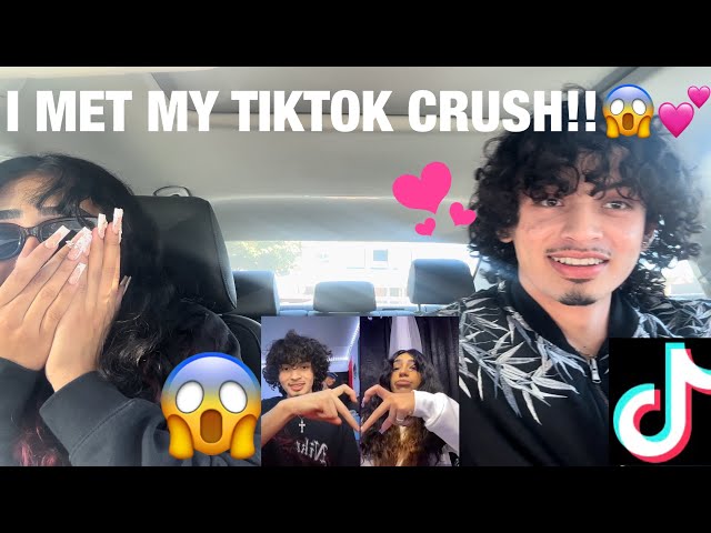 I MET MY TIKTOK CRUSH FOR THE FIRST TIME!!😱☺️💘