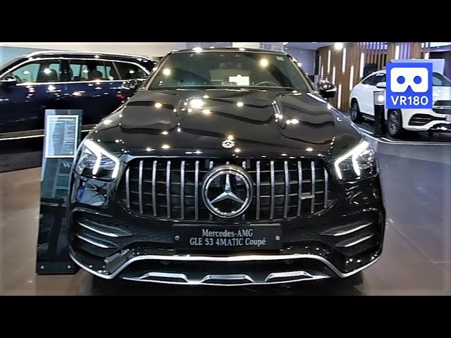 3D 180VR 4K Benz Mercedes AMG GLE 53 4MATIC Coupe 😊😊 VR Dream Car