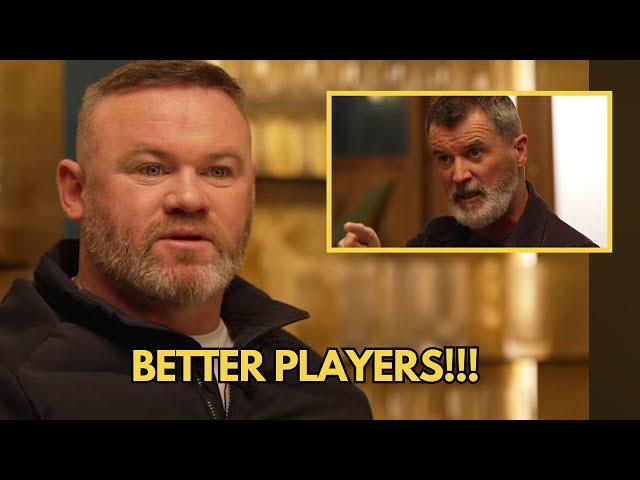 Roy Keane's Advice To Wayne Rooney: "Work with BETTER players!"