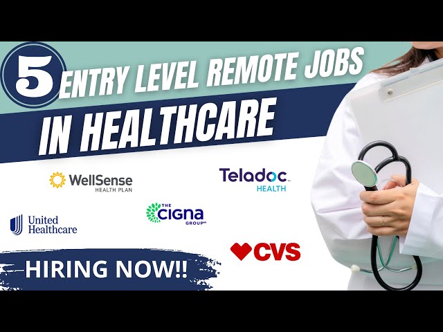 ENTRY LEVEL REMOTE JOBS IN HEALTHCARE! HIRING NOW!