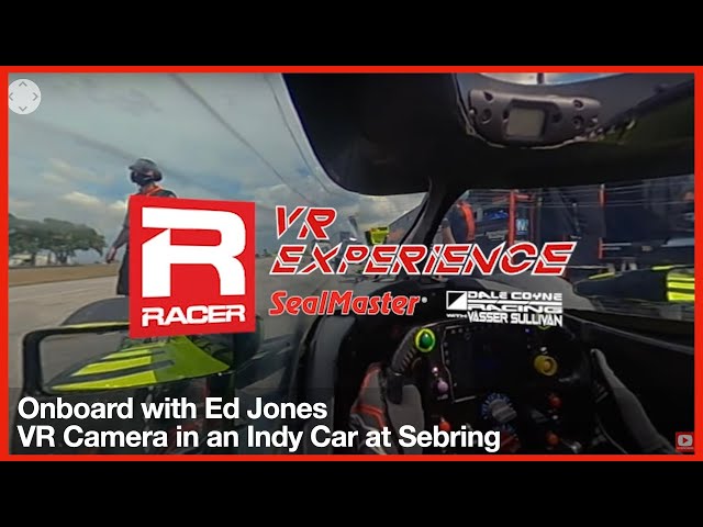 RACER: VR IndyCar Run with Ed Jones at Sebring