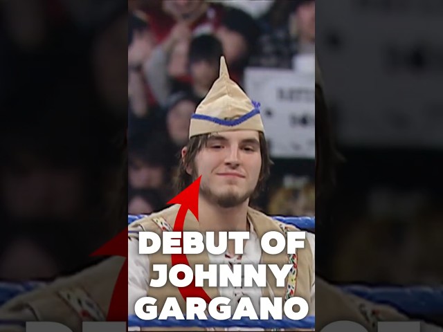 Johnny Gargano's WWE DEBUT #wwe #wrestling #shorts