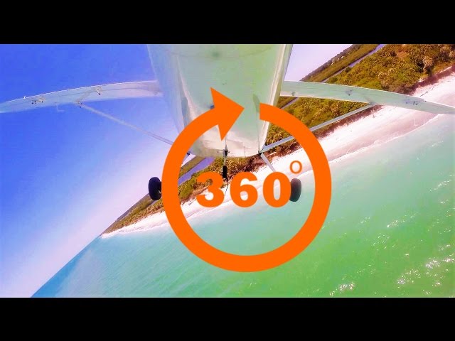 EPIC NEW! 360 CAM Beach Flying! | Awesome Virtual Reality over the water