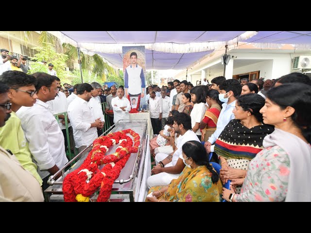 LIVE: YSRCP Chief YS Jagan Pays Tribute to YS Abhishek Reddy