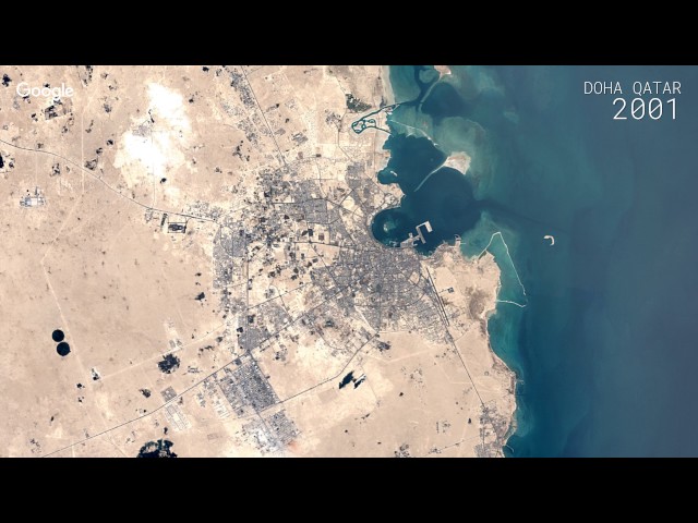 Google Timelapse: Doha, Qatar