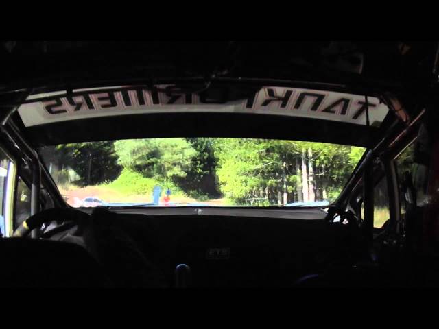 On Board with Simon Evans in SS3 - International Rally of Queensland - ECB ARC 2015