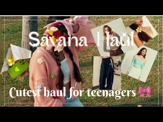 Savana cutest haul for teenagers 👗//@janhvi_dubey 🌻❤️🎀