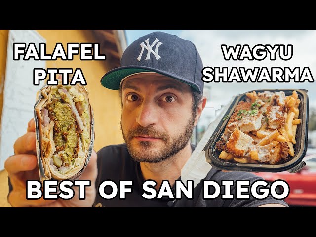 Best Food Truck in America?! Wagyu Shawarma, Falafel, Pita, and More! | Jeremy Jacobowitz