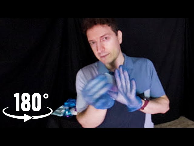 ASMR VR180 | Relaxing Ear Treatment 👂Ear Wiping, Wax Removal & More