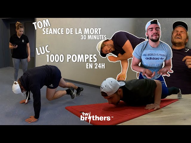 1000 pompes / 24h + une séance de folie - les défis des abonnés!