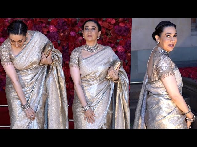 Karisma Kapoor At Aadar Jain Alekha Wedding Celebration 😍 | MS shorts