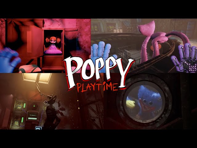 Poppy Playtime: Chapter 1, 2, 3, 4 - All Chapter Endings