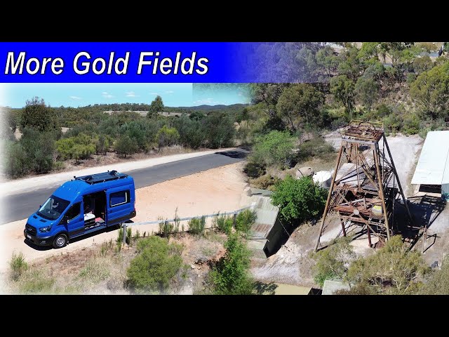 Vanlife vlog - Victorian Gold Fields | Castlemaine | Walmer MTB Trails