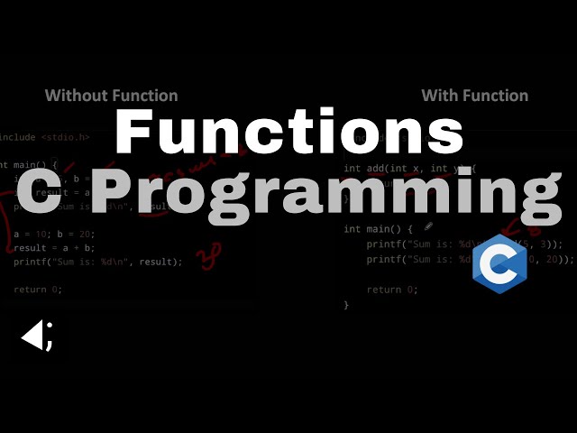 Function in C Programming | Introduction to Functions in C | C Functions Concept  | We Are Engineers