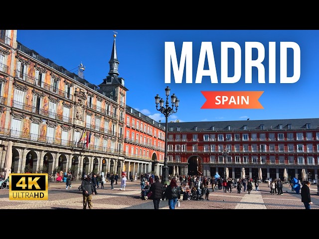 Madrid, Spain 🇪🇸 | Walking Tour 4K in February 2025