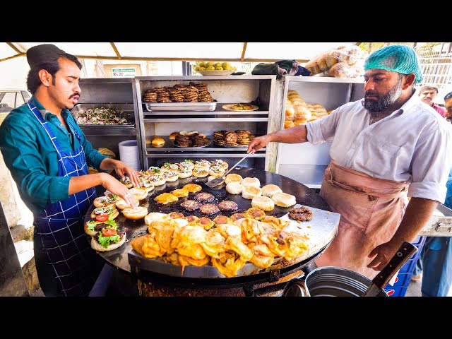 Street Food in Pakistan - ULTIMATE WESTERN PAKISTANI Fast Food Tour | Karachi, Islamabad, Lahore!