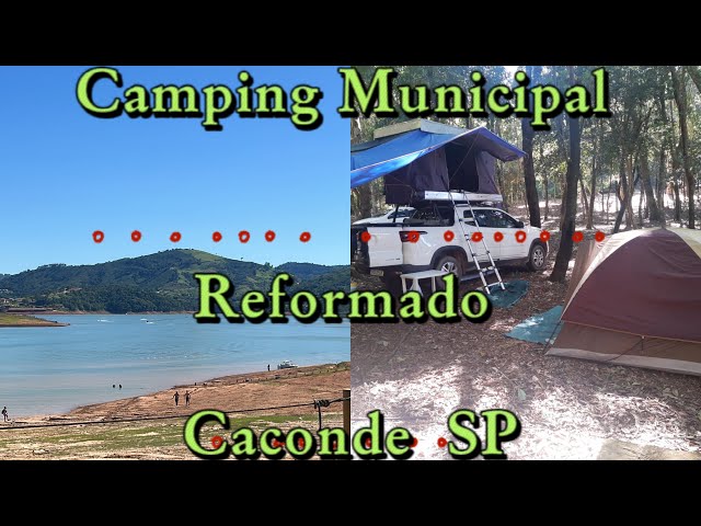 Acampamento Campng Municipal Parque Prainha Caconde Sp REFORMADO nota 10