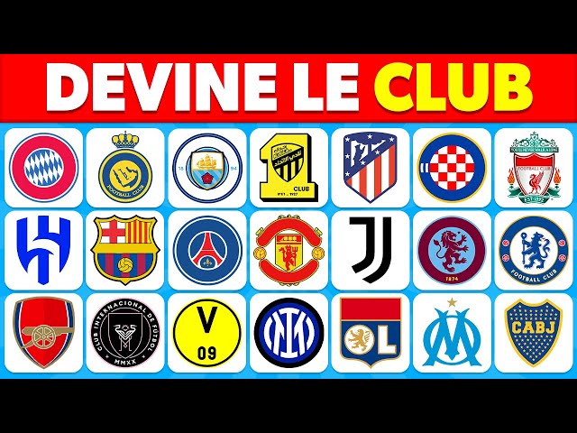 Devine le CLUB de FOOTBALL en 3 SECONDES...! ✅⚽  | Logo Quiz