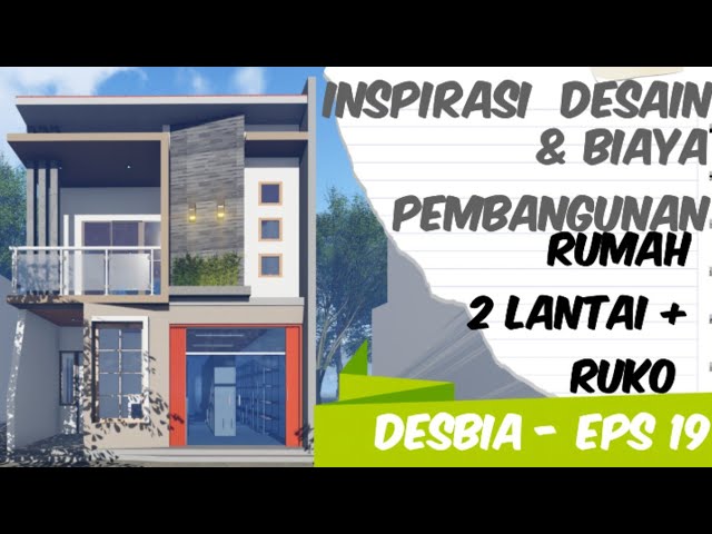 ruko 2 lantai 60 m2 || DESBIA - EPS 19