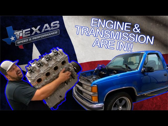 Finally Shop Truck's New Engine And Transmission Are In! Here Is How We Did It!