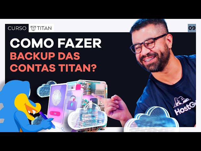 Backup do Email profissional | Aula 09 Copias do Titan