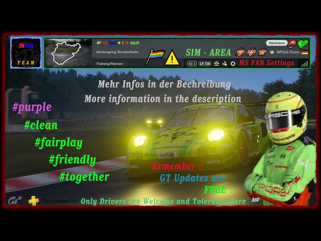 ⛑️🧯🎌 "Its More Than A Game" 🟣 Gran Turismo™ 💯💚 Nürburgring - Nordschleife "Die Grüne Hölle" 🏁